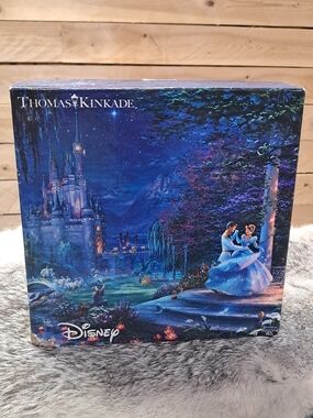 Thomas Kinkade Cinderella Castle Evening Palette - Blue and Purple
